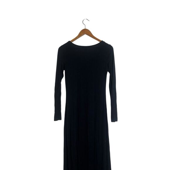 3 for $30! Forever 21 black long sleeve maxi dress. - Picture 7 of 7